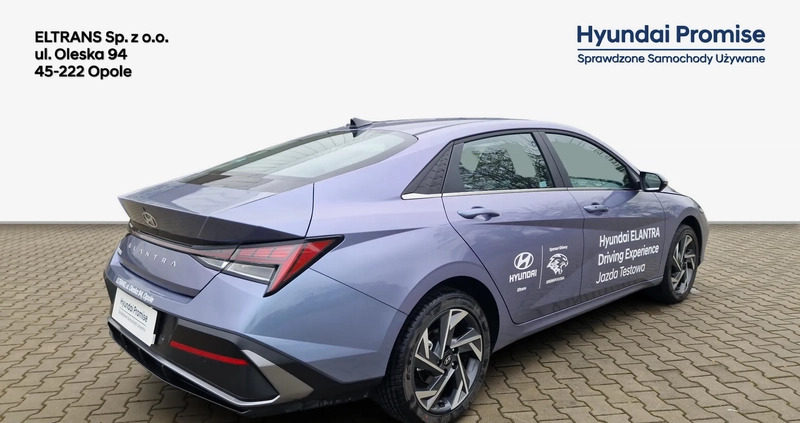 Hyundai Elantra cena 111000 przebieg: 1000, rok produkcji 2023 z Prabuty małe 301